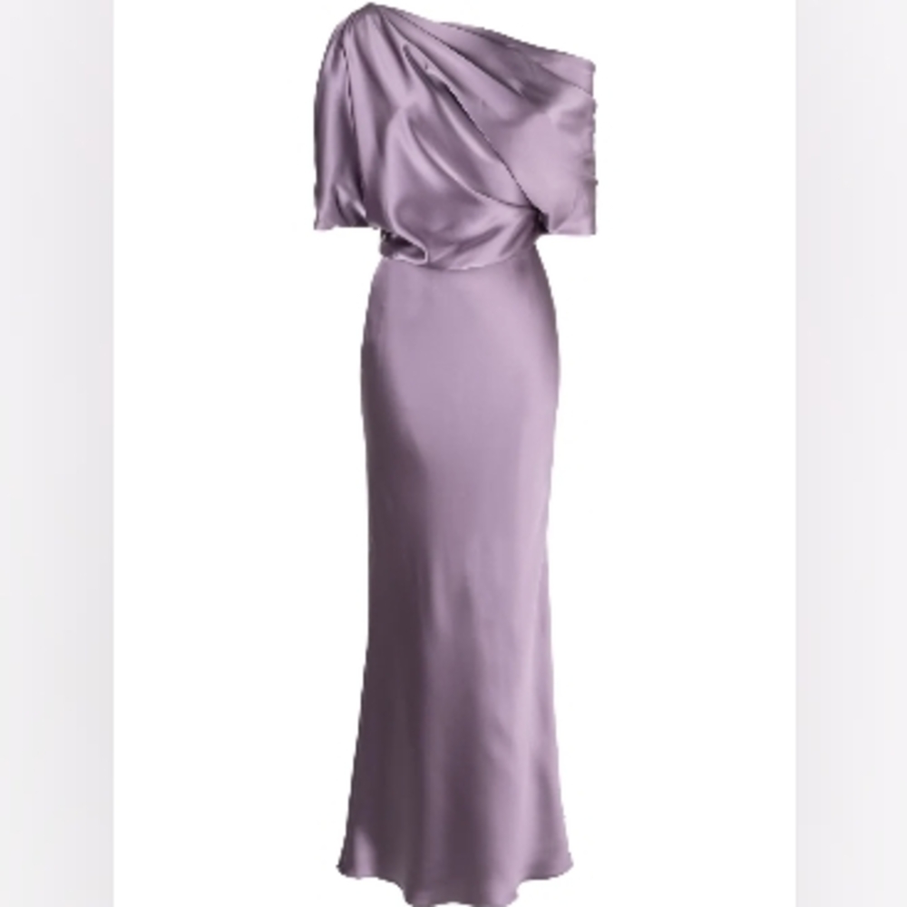 Amsale, 10, dark lilac